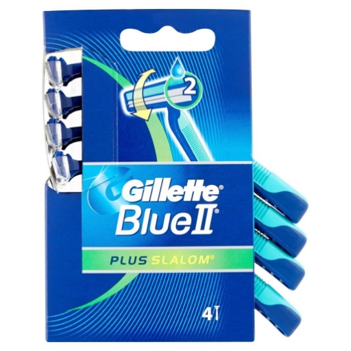 GILLETTE R&G BLU II SLALOM PLUS X4