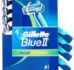 GILLETTE R&G BLU II SLALOM PLUS X4
