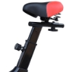 CYCLETTE PER ALLENAMENTO AEROBICO CON DISPLAY LCD, NERO E ROSSO