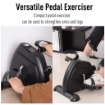 MINI PEDALIERA CYCLETTE PER GAMBE E BRACCIA NERO