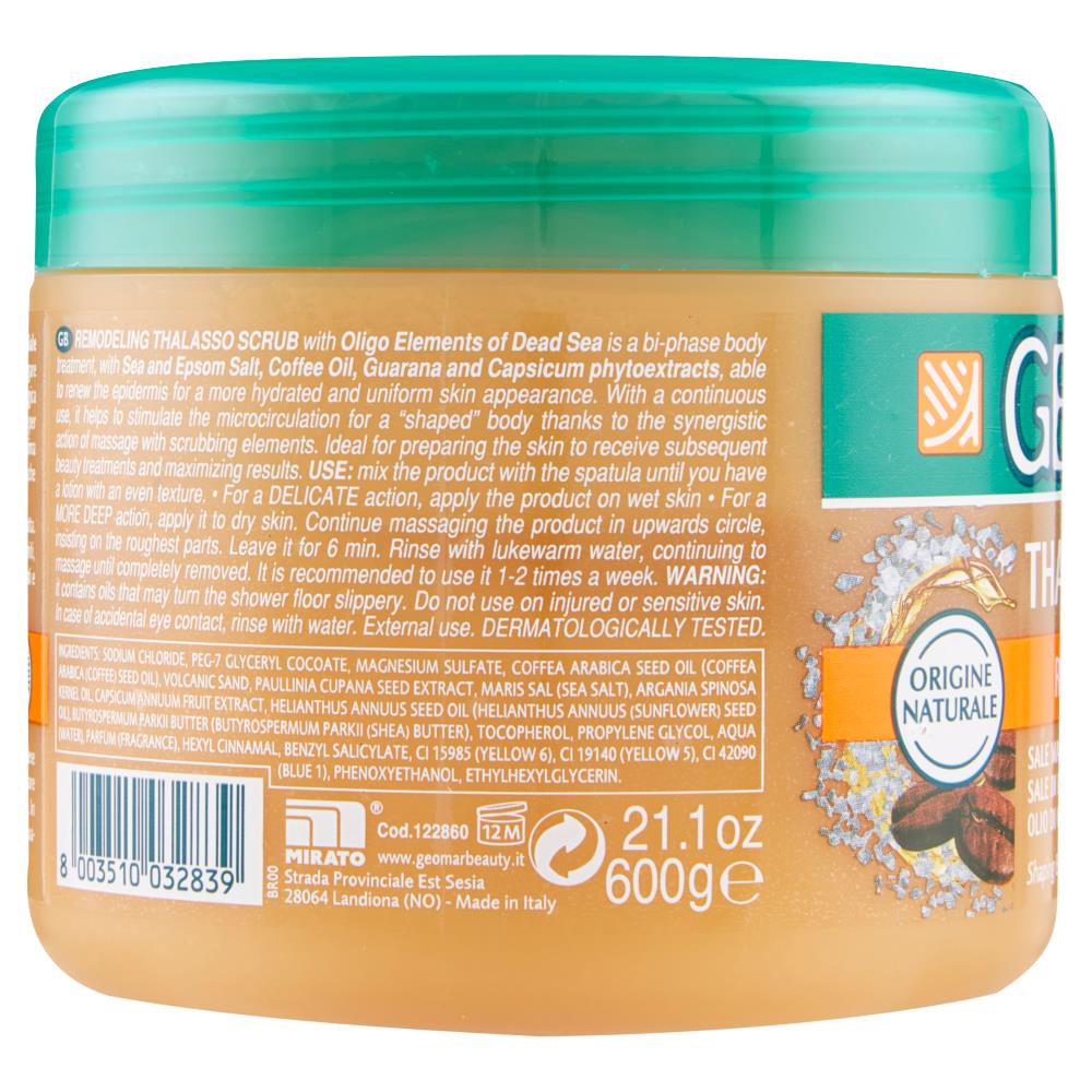 equilibra Scrub Salino Rimodellante 600 gr equilibra