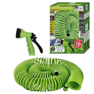 MAURY'S TUBO A SPIRALE DA 10 MT CON PISTOLA A 7 GETTI OKX