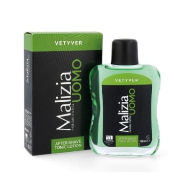 MALIZIA AFTER SHAVE TONIC LOTION 100ML VETYVER