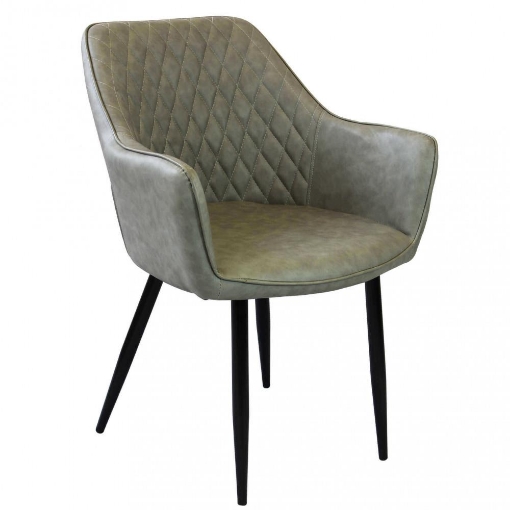 OK POLTRONA SINDY IN ECOPELLE 56 X 60 X 87 CM COLORE TORORA