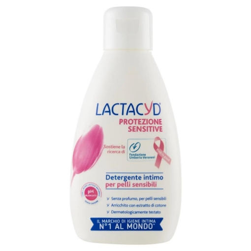 LACTACYD DETERGENTE INTIMO DA 200ML PROTEZIONE SENSITIVE PELLI SENSIBILI OKX