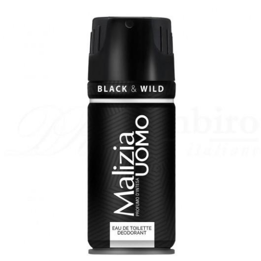 MALIZIA DEO UOMO 150ML BLACK & WILD