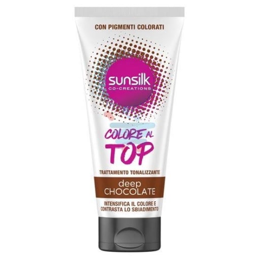 SUNSILK TRATTAMENTO TONALIZZANTE COLORE AL TOP 180 ML DEEP CHOCOLATE OKX