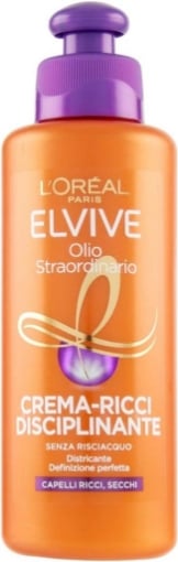 L'ORÉAL ELVIVE OLIO DISCIPLINANTE STRAORDINARIO 200 ML CREMA RICCI SUBLIMI 