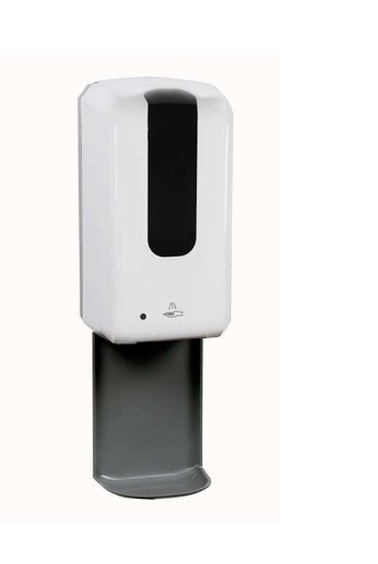 Dispenser Sapone Automatico A Sensore, 360 Ml, Ricaricabile USB, IPX5, Fissaggio A Parete, Bianco