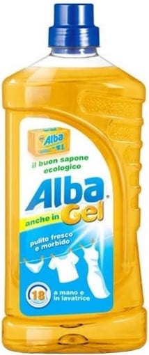 ALBA GEL SAPONE ECOLOGICO PER BUCATO IN FORMATO DA 1LT 18 LAVAGGI