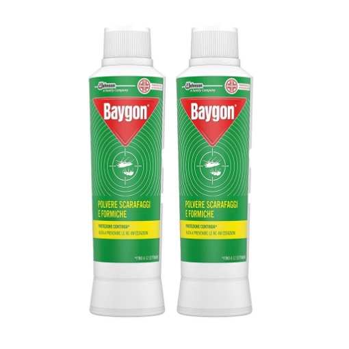 BAYGON SET 2 PZ X 250 GR INSETTICIDA IN POLVERE SCARAFAGGI E FORMICHE 