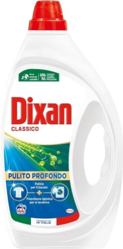 DIXAN LIQUIDO CLASSICO 44 LAVAGGI  PULITO PROFONDO PER IL BUCATO 