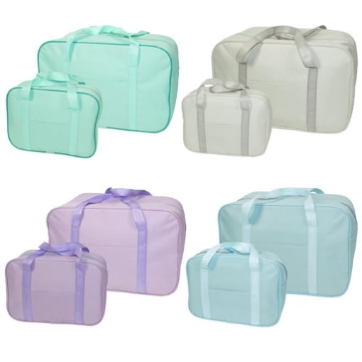 MAURYS' MACARONS BIS BORSE TERMICHE DA LT.7 CON MANICO COLORI ASSORTITI IN TESSUTO