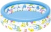 BESTWEY PISCINETTA PER BAMBINI 3 ANELLI 102X25 CM CORAL 2 ANNI+ FANTASIA PESCIOLINI