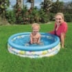 BESTWEY PISCINETTA PER BAMBINI 3 ANELLI 102X25 CM CORAL 2 ANNI+ FANTASIA PESCIOLINI