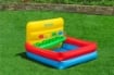 BESTWEY PISCINA CON PALLINE SORT 'N PLAY GIOCO EDUCATIVO 104X94X60 CM C/PALLINE 15 PZ GONFIABILE