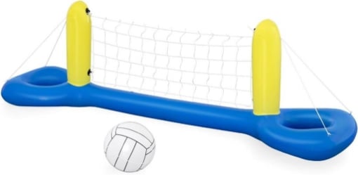 RETE DA PALLAVOLO GALLEGGIANTE  252X64 CM CON PALLA GONFIABILE 