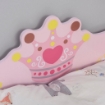 LETTO PER BAMBINI PRINCESS DA 3-6 ANNI CON SPONDE DI SICUREZZA E DOGHE IN LEGNO 143L X 73P X 60A CM ROSA