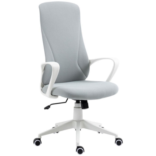Sedia Da Ufficio Ergonomica In Rete – Schienale A S, Supporto Lombare, Seduta In Spugna