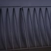BARBECUE A CARBONE CON COPERCHIO E AFFUMICATORE, BBQ DA GIARDINO CON RIPIANI E RUOTE 124X53X104 CM, NERO
