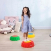 PERCORSO DI EQUILIBRIO GIOCATTOLO PER BAMBINI 3-6 ANNI PIETRE DI FIUME SET 3 PEZZI ANTISCIVOLO E IMPILABILI