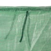 SERRA PER PIANTE ORTO CON 2 COPERTURE IN PE E PVC, STRUTTURA IN ACCIAIO - VERDE 180X90X90CM