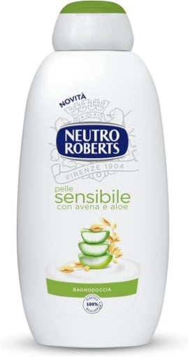 NEUTRO ROBERTS BAGNODOCCIA DA 600 ML PELLE SENSIBILE CON AVENA E ALOE OKX