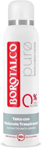 BOROTALCO DEO SPRAY 150 ML 0 SALI PUROFUMO DI BREZZA MUSCHIATA 