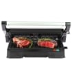 HIGH-TECH BISTECCHIERA  850W 23X14,5CMAPERTURA PIANO 180° GRIGLIA BARBECUE ELETTRICA CON PIEDINI ANTISCIVOLO OKX