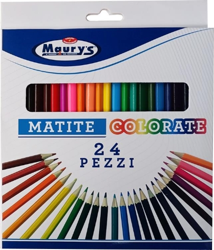 MATITE COLORATE 24 PZ IDEALI PER IL DISEGNO OKXX