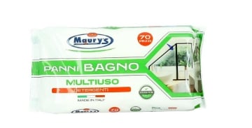 MAURY'S SALVIETTE MULTIUSO PER BAGNO IN CONFEZIONE DA 70 PEZZI