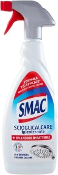 SMAC IGIENIZZANTE DETERGENTE SPRAY MULTISUPERFICIE FORMULA SCIOGLICALCARE 650 ML X BAGNO OKX