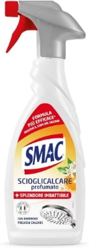 SMAC IGIENIZZANTE DETERGENTE SPRAY MULTISUPERFICIE FORMULA SCIOGLICALCARE PROFUMATO 650 ML X BAGNO OKX