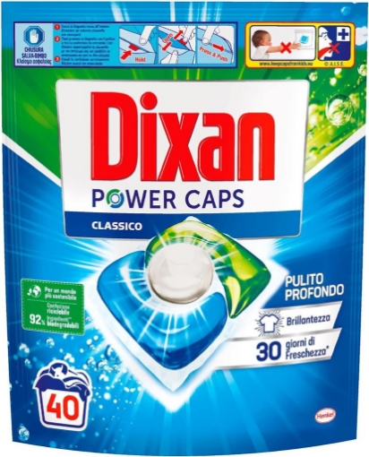 DIXAN POWER CAPS CLASSICO DETERSIVO LAVATRICE IN CAPSULE 40 CAPSULE OKX