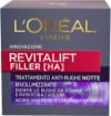 L'ORÉAL PARIS CREMA VISO NOTTE REVITALIFT FILLER AZIONE ANTIRUGHE CON ACIDO IALURONICO CONCENTRATO, 50 ML