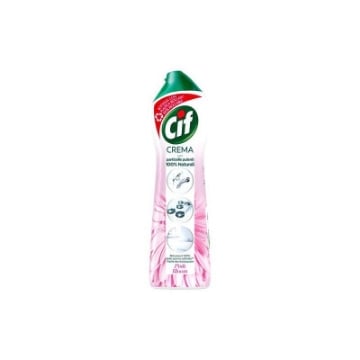 CIF CREMA CASA 500ML FIORI ROSA CON PARTICELLE PULENTI NATURALI RIMUOVE SPORCO OSTINATO OKY