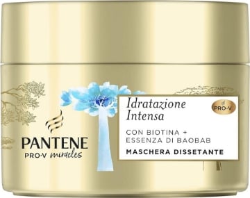 PANTENE PRO-V MIRACLES MASCHERA DISSETANTE CON BIOTINA ED ESSENZA DI BAOBAB PRO-VITAMINA B5 160 ML OKX