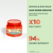 GARNIER FRUCTIS MASCHERA RIMPOLPANTE X CAPELLI DANNEGGIATI RIPARA  CON OLIO DI MARULA E CHERATINA, 320 ML OKX