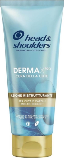 HEAD & SHOULDERS BALSAMO DERMAXPRO RISTRUTTURANTE CON OLII DI ARGAN E AVOCADO ALOE ATTIVA VITAMINA E 220 ML OKX