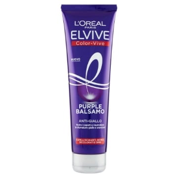 L'ORÉAL PARIS BALSAMO ANTIGIALLO COLOR VIVE PURPLE, PER CAPELLI SCHIARITI, BIONDI, GRIGI, 150 ML OKX