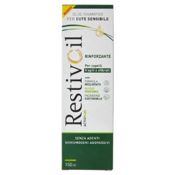 RESTIVOIL ACTIVPLUS OLIO-SHAMPOO PER CUTE SENSIBILE RINFORZANTE 150 ML OKX