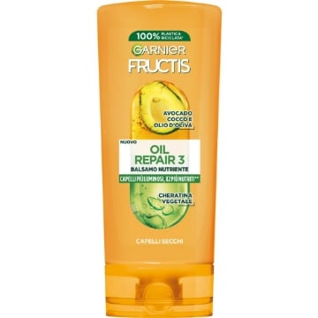 GARNIER FRUCTIS BALSAMO NUTRIENTE OIL REPAIR 3 CAPELLI SECCHI 200 ML OKX