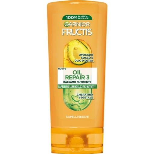 GARNIER FRUCTIS BALSAMO NUTRIENTE OIL REPAIR 3 CAPELLI SECCHI 200 ML OKX