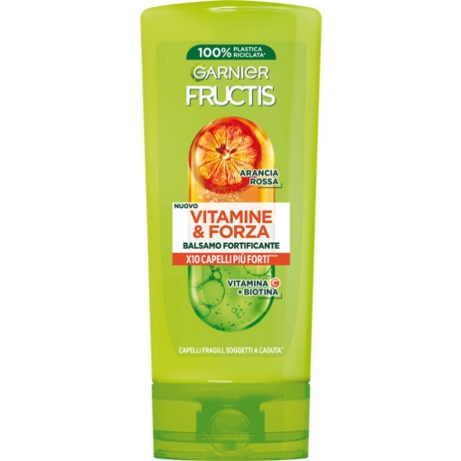 GARNIER FRUCTIS BALSAMO FORTIFICANTE VITAMINE & FORZA CAPELLI FRAGILI SOGGETTI A CADUTA 200 ML OKX