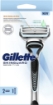 GILLETTE SKINGUARD SENSITIVE RASOIO BARBA PER UOMINI CON IRRITAZIONI DELLA PELLE 1 MANICO + 2 LAMETTE DI RICAMBIO OKX