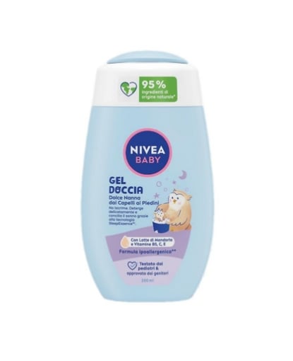 NIVEA GEL DOCCIA DOLCE NANNA BABY 200ML OKX