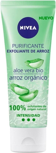 NIVEA SCRUB RICE PURIFICANTE VISO CON ALOE VERA E RISO 75 ML ESFOLIANTE OKX