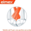 ELMEX SPAZZOLINO PROTEZIONE CARIE SETOLE MEDIE PULIZIA ACCURATA TESTINA CORTA PER LA PULIZIA 1 PZ OKX