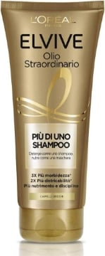 L'OREAL ELVIVE SHAMPOO NUTRIENTE PER CAPELLI SECCHI 200 ML OLIO STRAORDINARIO OKX