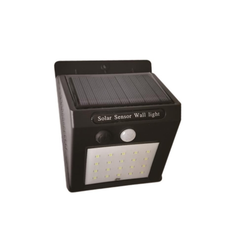 Faretto a LED solare IP44 2W 200LM con palo da giardino - Cablematic
